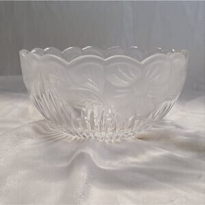 Vintage Lausitzer Crystal Bowl